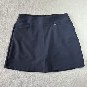 Greg Norman PLAY DRY   Size M Navy Blue Pockets Women's Tennis Golf Skort